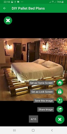 DIY Pallet Bed Plans Ideasのおすすめ画像5