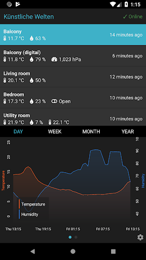 Android application Oscar Medtec screenshort