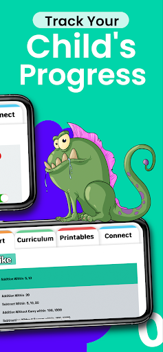 Screenshot of Monster Math: Kids Game