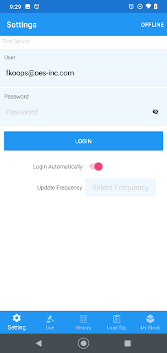 Android application VPA Farm Mobile screenshort