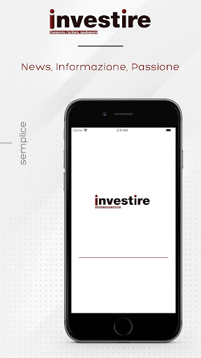 Android application Investire screenshort
