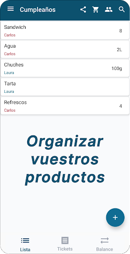 Shacount - Share costs Screen 3