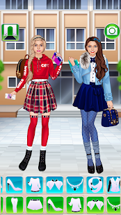 Vestir Amigas de Escuela Juego Screenshot