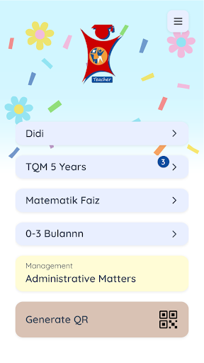 Anugerah Bestari Teacher Screen 2