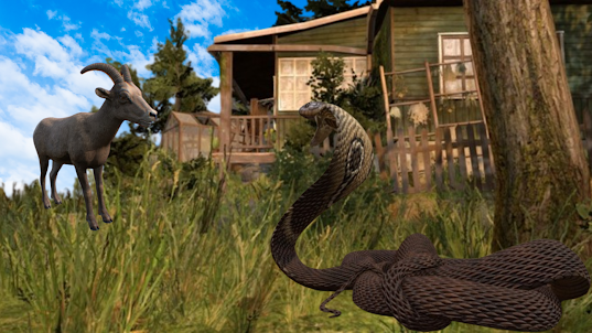 Hungry Cobra Hunt Anaconda 3d