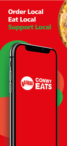 Android application Conwy Eats screenshort
