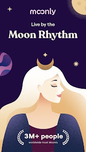 Moonly  Moon Phase Calendar, Cycles and Astrology New Apk 3
