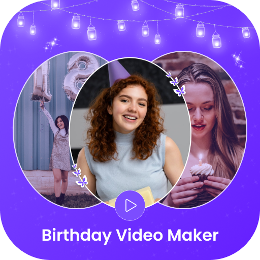 Birthday Video Maker With Song 1.3 Icon