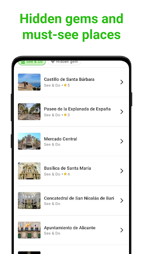 Alicante Tour Guide:SmartGuide Screen 3