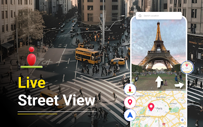 Mapa GPS 3D vivo Street View poster 1