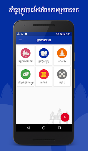 Khmer General Knowledge Screen 2