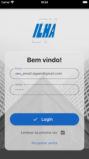 Android application ILHA GV CONDOMINIOS screenshort