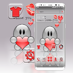 Cover Image of Baixar Cute Love You Launcher Theme  APK