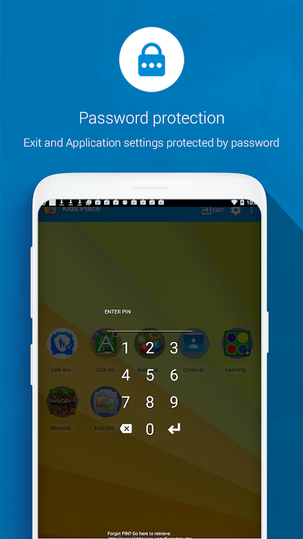 Kids Place Parental Controls Screen 1