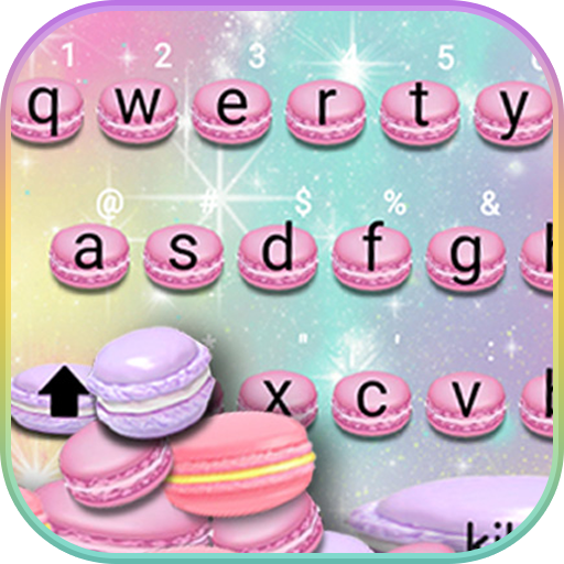 Sweet Macarons Keyboard Theme logo