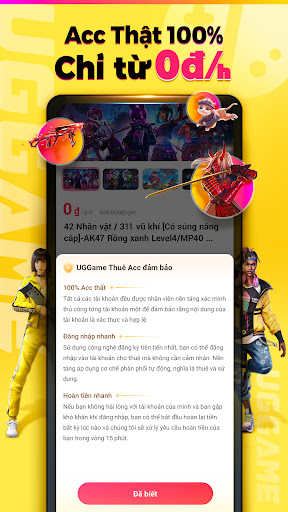 UGGAME-Thuê Acc Screen 3