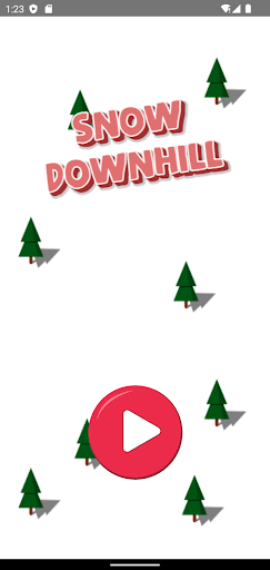 Android application Snow Downhill screenshort