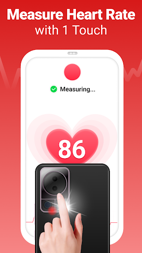 Heart Rate Monitor & BP Report Screen 2