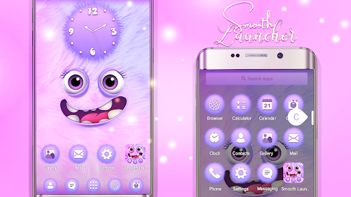 Android application Smooth Launcher Themes screenshort
