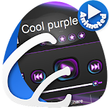 Cool purple Music Player 2017 icon