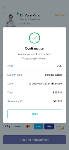 MyPal Health Screen 3