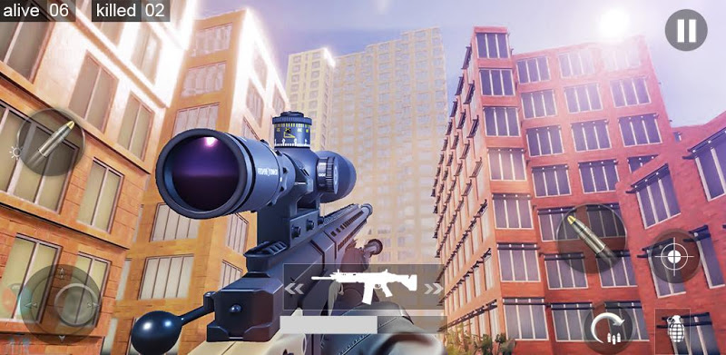 Modernong Sniper 3d Assassin