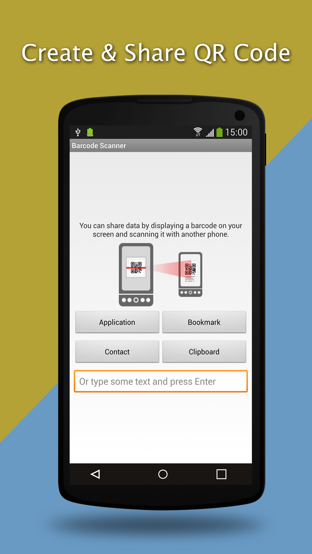 Android application QR Code Scan & Barcode Scanner screenshort