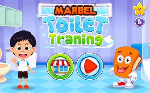 Screenshot of Marbel Toilet Training for Kid
