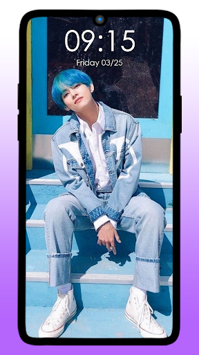 Kim Taehyung V BTS Wallpaper Screen 3