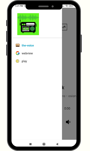 Android application The Voice screenshort