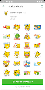Stickers de Tigres
