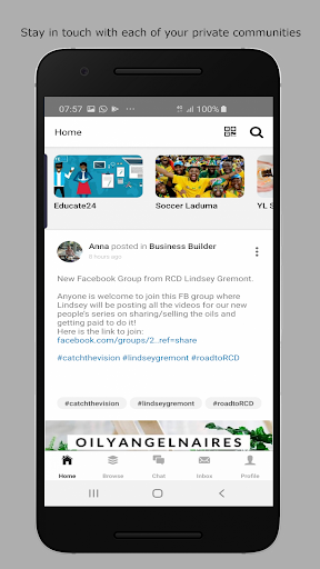 Android application Egsbe screenshort