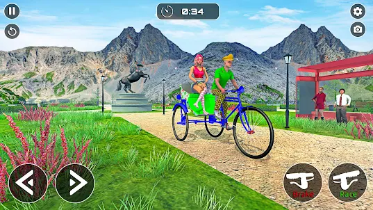 Vietnam Rickshaw Simulator 3D