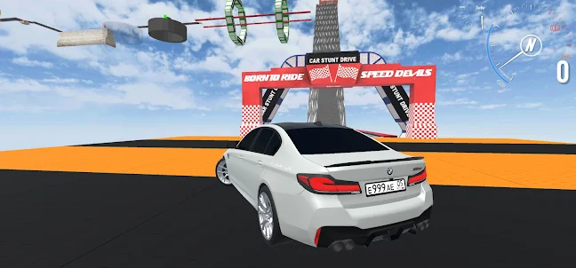 Car Stunt Drive : Краш Тест