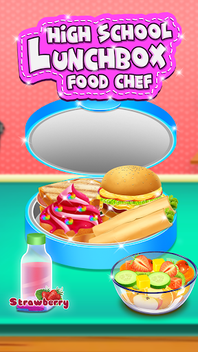 High School Lunchbox Food Chef 1.8 screenshots 1