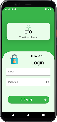 Android application ETO Team Lead screenshort