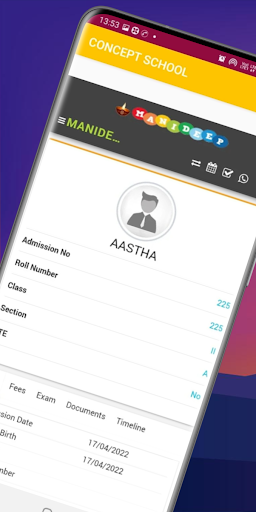 Android application Educare Institute screenshort