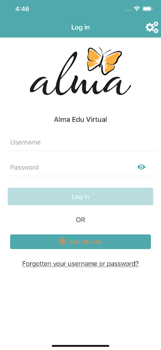 Android application Alma Edu Virtual screenshort