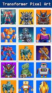 Transformer Pixel Art Superhero For PC – Download Free For Windows 10, 7, 8 And Mac 1