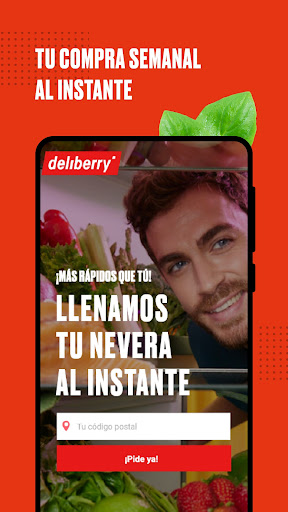Android application Deliberry – Súper al instante screenshort