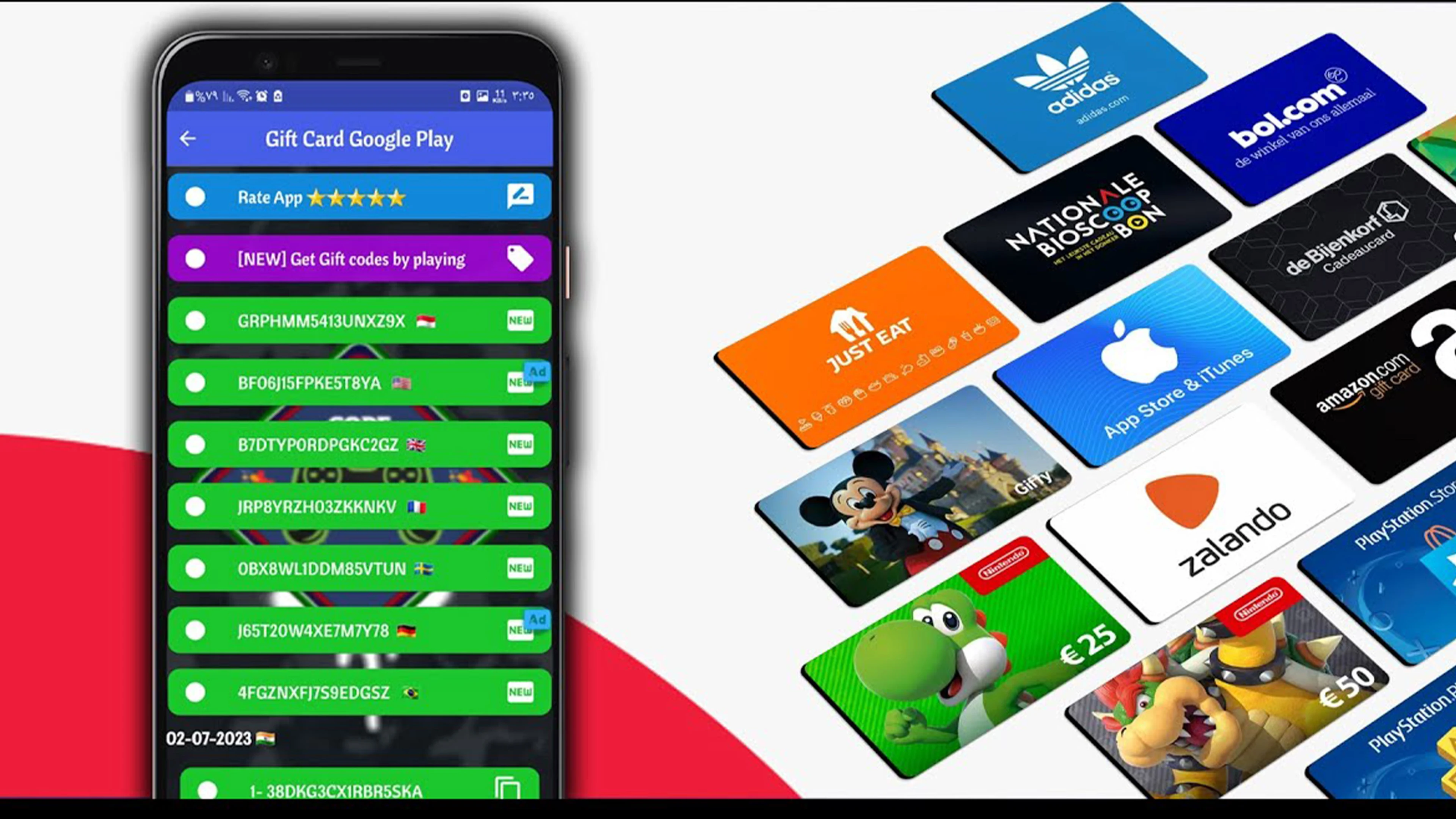 2023 Free Google Play Redeem Codes India by Playing Games