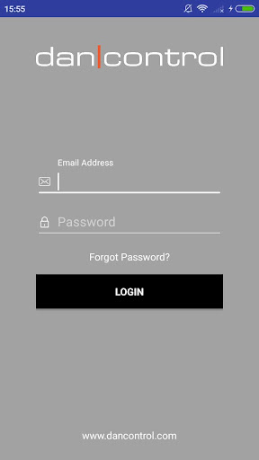 Android application DanControl screenshort