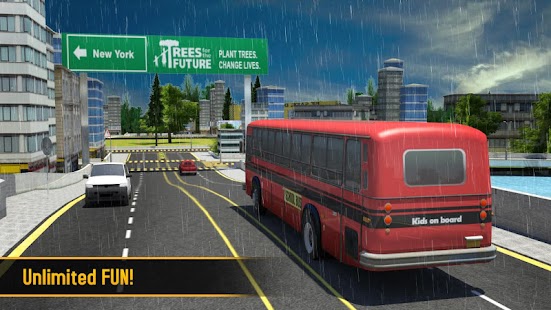 School Bus 3D Screenshot