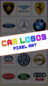 Cars Logo Pixel Art Coloring Unknown