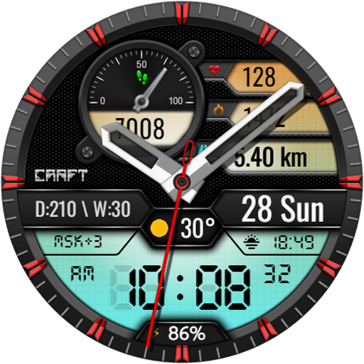 Hybrid RAKTAM WD15 Watch face Download on Windows