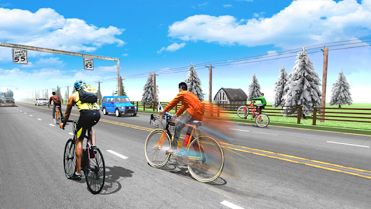 자전거 게임: 자전거 경주