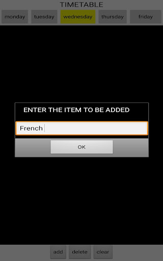 TimeTable by Abhinav