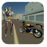 Motorcycle Robot Simulator icon
