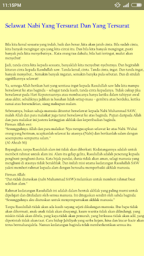 MP3Koleksi Selawat Nabi