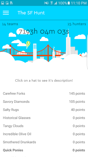 Handstands Hunt Screen 2